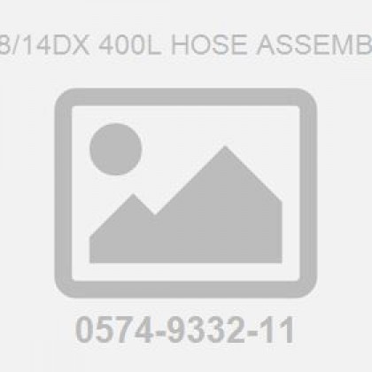 M 8/14Dx 400L Hose Assembly